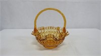 Vintage Fenton Colonial Thumbprint Basket