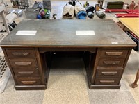 Oak Desk from the guy that invented Tonka Toys