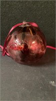 Hand Blown Glass Witches Orb