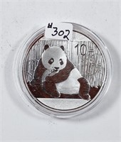 2015  10 Yuan  China  Silver Panda