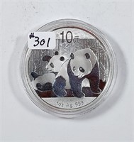 2010   10 Yuan  China  Silver Panda