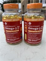 retails $40 2pack Omega 3, Fish Oil 1400 mg (900