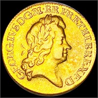 1726 Great Britain Gold Guinea ABOUT UNCIRCULATED