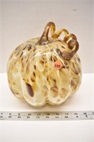 Unmarked glass pumpkin