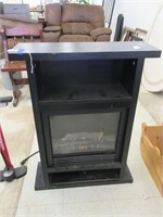 electric fireplace- works