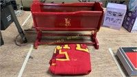 ISU Blanket, wooden Rocking Cradle