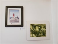 Menomonee Wall Art - Signed Lighthouse