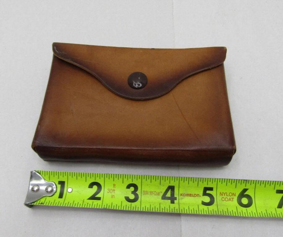 Leather Magazine Pouch