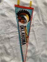 Vintage Oklahoma Pennant