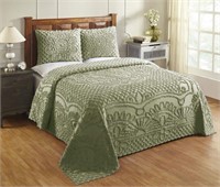 BETTER TRENDS CHENILLE BEDSPREAD SET