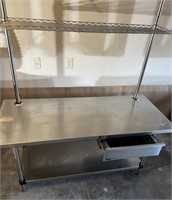 Metro work-table super heavy duty stainless steel