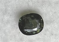 Natural Intense Green Ceylon Sapphire...3.66Cts