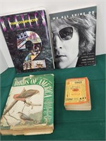 Lot Of Books Birds Of America, Beatles, Etc