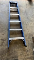 Louisville folding ladder 
225lb fiberglass