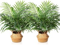 MOSADE 28In Artificial Palm Tree  2-Pack