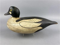 Goldeneye Drake Duck Decoy by Unknown Carver,