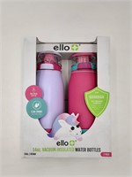 Ello Insulated Water Bottles purple & pink