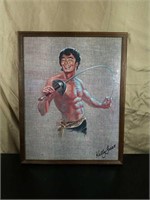Extremely Rare 1976 Signed Original Bruce Lee