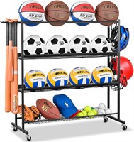 Mythinglogic Basketball Rack  Ball Storage