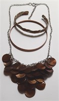 NECKLACE WITH BRACELETS