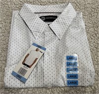 Weatherproof L Men's Button Up Dress Shirt