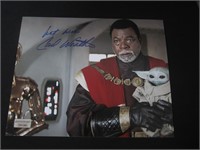CARL WEATHERS SIGNED 8X10 PHOTO STAR WARS