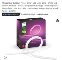 Philips Hue Outdoor 7-Foot Smart LED Light Strip