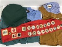 VTG Scouts and Beavers uniforms, hats, vest and
