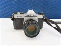 PENTAX model K1000 blk/slv Camera w/ Lens