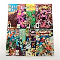 8 Marvel 25¢-60¢ Fantastic Four Comics