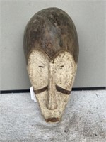 African Wood Carved Tribal Mask