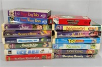 Lot of Mainly Disney VHS Tapes