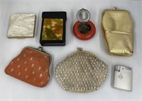Lot of assorted items
Cigarette cases
Changes