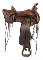 Jack Connolly Livingston, MT Custom Saddle c.1929-