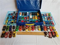 Toy Cars & Trucks w/ Case