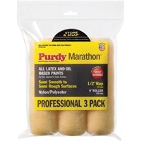 Purdy 9 in. W X 1/2 in. Paint Roller Cover 3 Pk