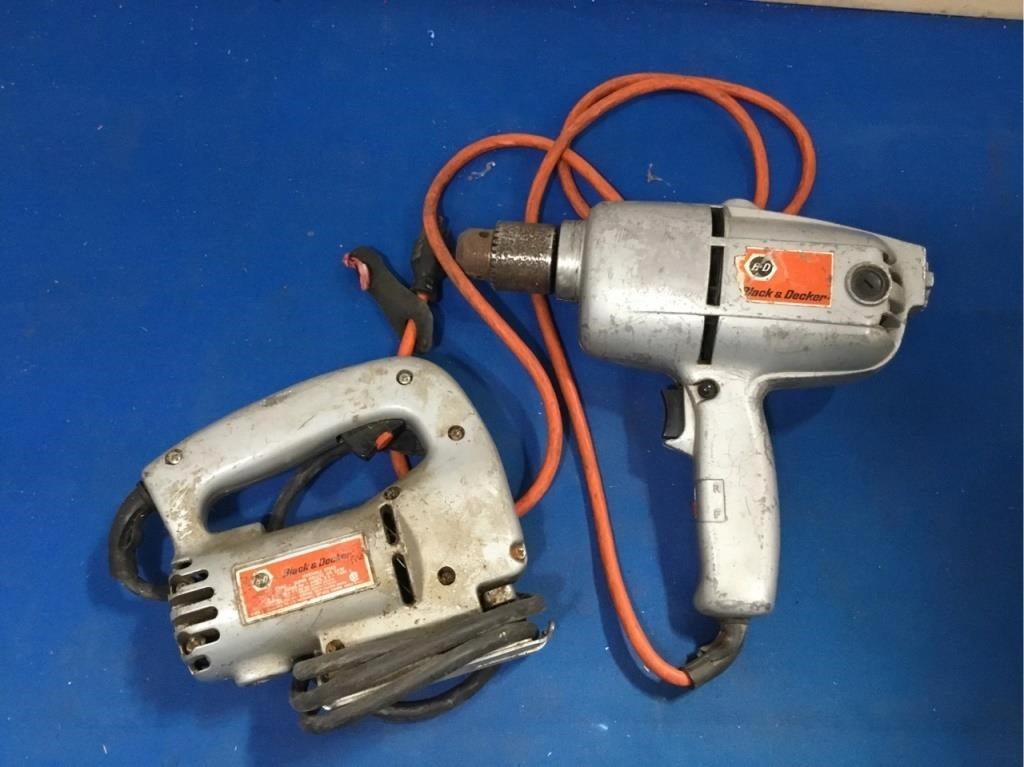 Black & Decker tools