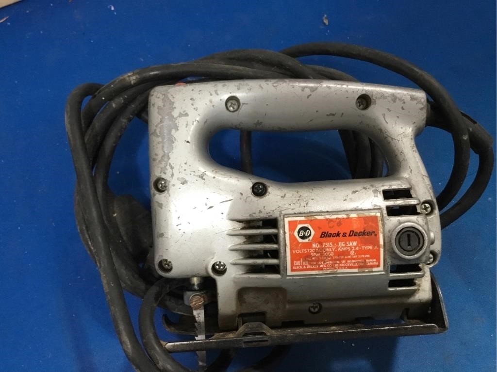 Black & Decker jig saw