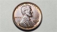 1934 Lincoln Cent Wheat Penny Uncirculated