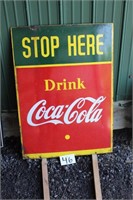 Coca Cola sign (26x36)