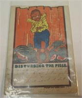 BLACK AMERICANA 1 CENT POST CARD. NICE.