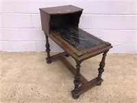Jacobean Style Step End Table