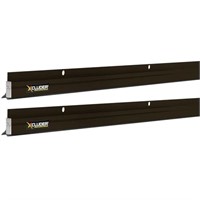 $80 - Xcluder 36 in. Low-Profile Door Sweep, Dark