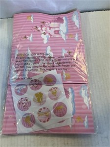 Princess goodie bags with stickers