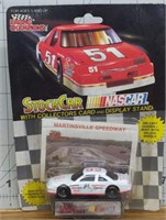 Nascar Martinsville speedway stock car diecast