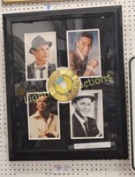 FRANK SINATRA  "YOU AND ME" FRAMED GOLD 45 RECORD