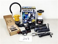 Flashlights, Head Lamps and Lanterns