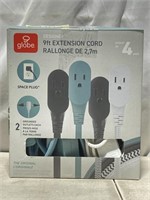 Globe 9ft Extension Cord