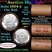 ***Auction Highlight*** Full solid date 1904-o Unc