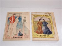 Old 1905 Eatons Catalog & Simpson's Catalog